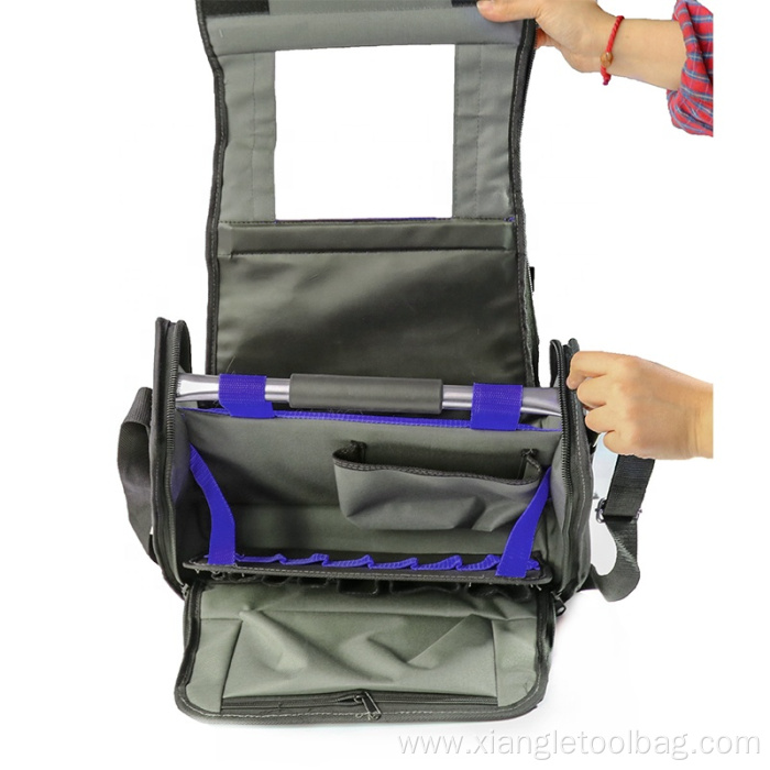 Expandable Pockets Tool Bags Open Top Electrician Waterproof